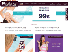 Tablet Screenshot of carlance.fr